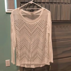 Brand new with tags INC medium long sleeve top